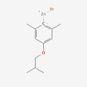 (4-i-Butyloxy-2,6-dimethylphenyl)Zinc bromide