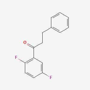 1-(2,5-Difluorophenyl)-3-phenylpropan-1-one