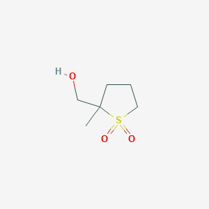 2-(Hydroxymethyl)-2-methyltetrahydrothiophene 1,1-dioxide