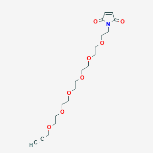 molecular formula C19H29NO8 B15532800 Mal-PEG6-Propargyl 