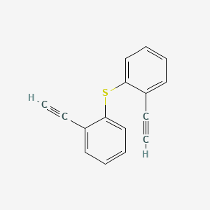 molecular formula C16H10S B15532919 Bis(2-ethynylphenyl)sulfane 