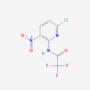 6-Chloro-3-nitro-2-(trifluoroacetamido)pyridine