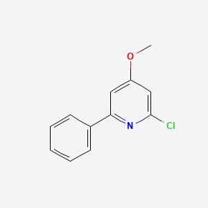 2-Chloro-4-methoxy-6-phenylpyridine