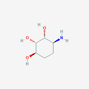 (1r,2s,3r,4s)-4-Aminocyclohexane-1,2,3-triol