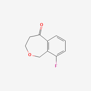 9-Fluoro-3,4-dihydrobenzo[c]oxepin-5(1H)-one