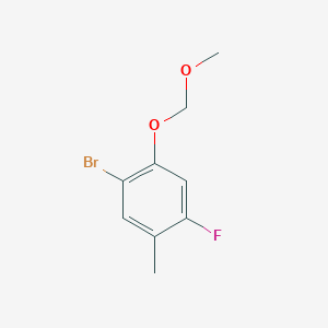 1-Bromo-4-fluoro-2-(methoxymethoxy)-5-methylbenzene