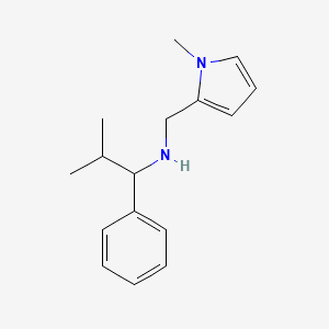 2-Methyl-N-((1-methyl-1h-pyrrol-2-yl)methyl)-1-phenylpropan-1-amine