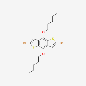 2,6-dibromo-4,8-dihexoxythieno[2,3-f][1]benzothiole