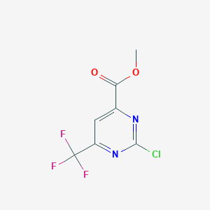 Methyl 2-chloro-4-(trifluoromethyl)pyrimidine-6-carboxylate