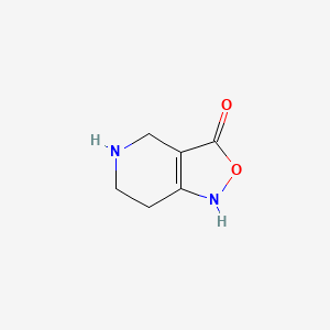 4H,5H,6H,7H-[1,2]oxazolo[4,3-c]pyridin-3-ol