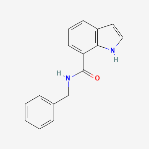 N-benzyl-1H-indole-7-carboxamide