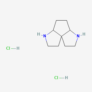 4,9-diazatricyclo[6.3.0.01,5]undecane;dihydrochloride