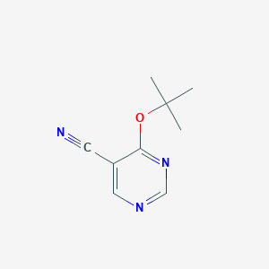 4-(tert-Butoxy)pyrimidine-5-carbonitrile