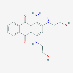 1-Amino-2,4-bis((2-hydroxyethyl)amino)anthracene-9,10-dione