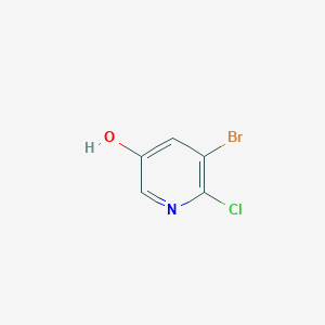 molecular formula C5H3BrClNO B155333 5-溴-6-氯吡啶-3-醇 CAS No. 130115-85-4