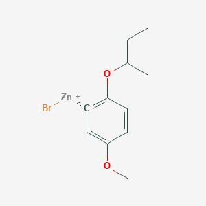 (2-sec-Butyloxy-5-methoxyphenyl)Zinc bromide