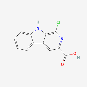 1-Chloro-9H-pyrido[3,4-b]indole-3-carboxylic acid