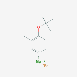 (4-t-Butoxy-3-methylphenyl)magnesium bromide