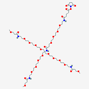 Succinimidyl-PEG(4)-[PEG(4)-OMe]3