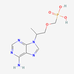 ((2-(6-Amino-9H-purin-9-yl)propoxy)methyl)phosphonic acid