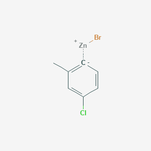 4-Chloro-2-methylphenylZinc bromide