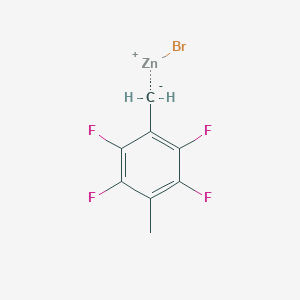 4-Methyl-2,3,5,6-tetrafluorobenZylZinc bromide