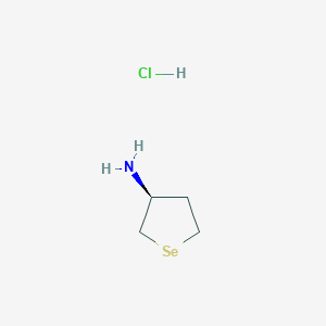 (S)-Tetrahydroselenophen-3-amine hydrochloride