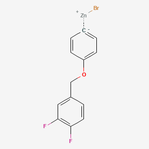 4-(3',4'-DifluorobenZyloxy)phenylZinc bromide