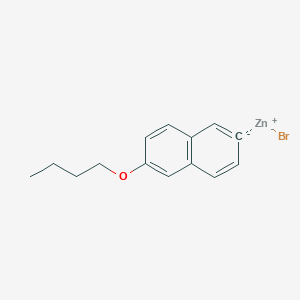 6-n-Butyloxy-2-naphthylZinc bromide