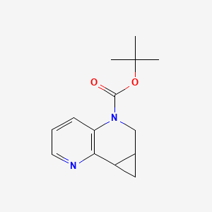 tert-Butyl 6,6a,7,7a-tetrahydro-5H-cyclopropa[c][1,5]naphthyridine-5-carboxylate