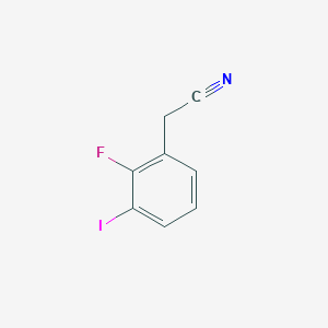 2'-Fluoro-3'-iodophenylacetonitrile