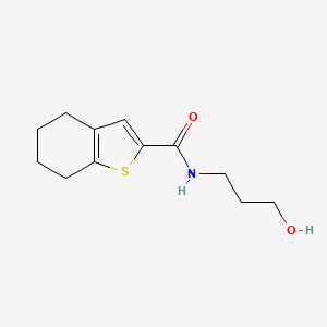 n-(3-Hydroxypropyl)-4,5,6,7-tetrahydrobenzo[b]thiophene-2-carboxamide