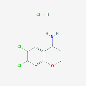 6,7-Dichlorochroman-4-amine hydrochloride