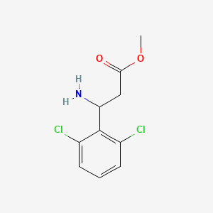 Methyl 3-amino-3-(2,6-dichlorophenyl)propanoate