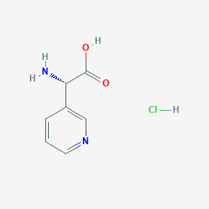 (S)-2-Amino-2-(pyridin-3-yl)acetic acid hydrochloride