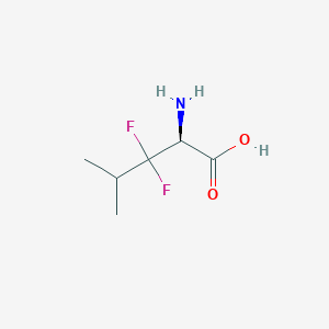 (S)-2-Amino-3,3-difluoro-4-methylpentanoic acid