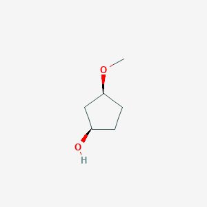 molecular formula C6H12O2 B15534273 cis-3-Methoxycyclopentanol 