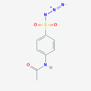molecular formula C8H8N4O3S B155343 4-乙酰氨基苯磺酰叠氮化物 CAS No. 2158-14-7