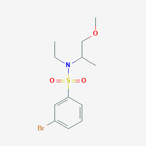 3-Bromo-n-ethyl-n-(1-methoxypropan-2-yl)benzenesulfonamide