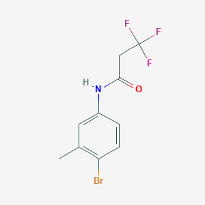 N-(4-bromo-3-methylphenyl)-3,3,3-trifluoropropanamide