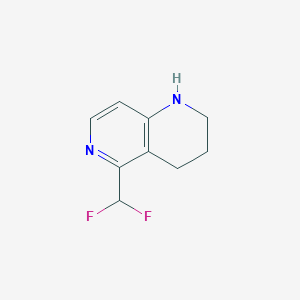 5-(Difluoromethyl)-1,2,3,4-tetrahydro-1,6-naphthyridine