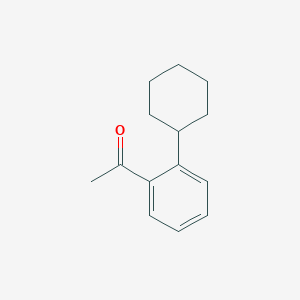 1-(2-Cyclohexylphenyl)ethanone