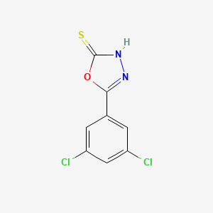 5-(3,5-Dichlorophenyl)-1,3,4-oxadiazole-2(3H)-thione