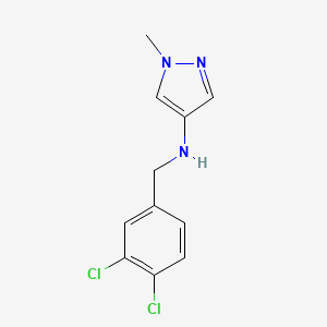 n-(3,4-Dichlorobenzyl)-1-methyl-1h-pyrazol-4-amine