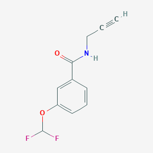 3-(difluoromethoxy)-N-(prop-2-yn-1-yl)benzamide