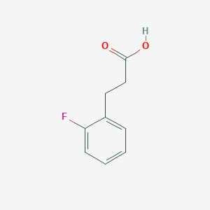 molecular formula C9H9FO2 B155346 3-(2-氟苯基)丙酸 CAS No. 1643-26-1