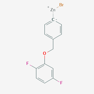 4-(2,5-Difluorophenoxymethyl)phenylZinc bromide