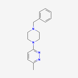 3-(4-Benzylpiperazin-1-yl)-6-methylpyridazine