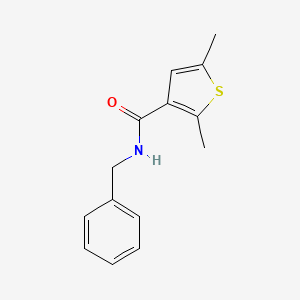 N-benzyl-2,5-dimethylthiophene-3-carboxamide