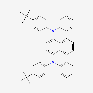 N1,N4-Bis(4-(tert-butyl)phenyl)-N1,N4-diphenylnaphthalene-1,4-diamine